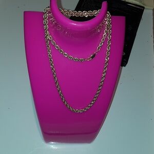 AUTHENTIC GENUINE SOLID 10K YELLOW GOLD ROPE CHAIN 22" X 5mm WIDE